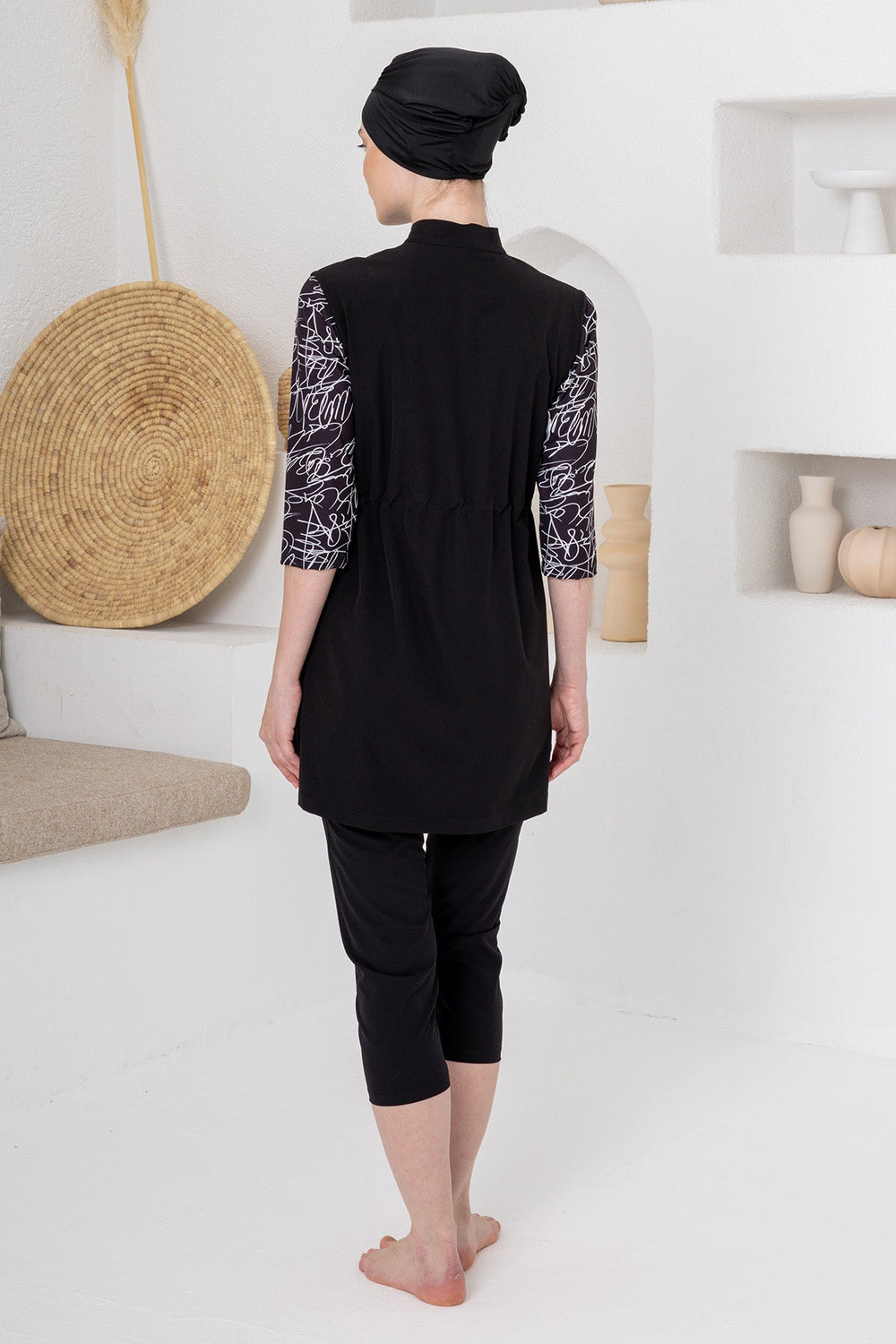 Adasea Burkini  Swimsuit-1603  Voile
