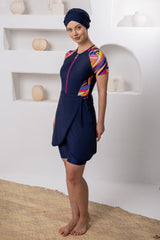 Adasea Burkini  Swimsuit-1621  Voile