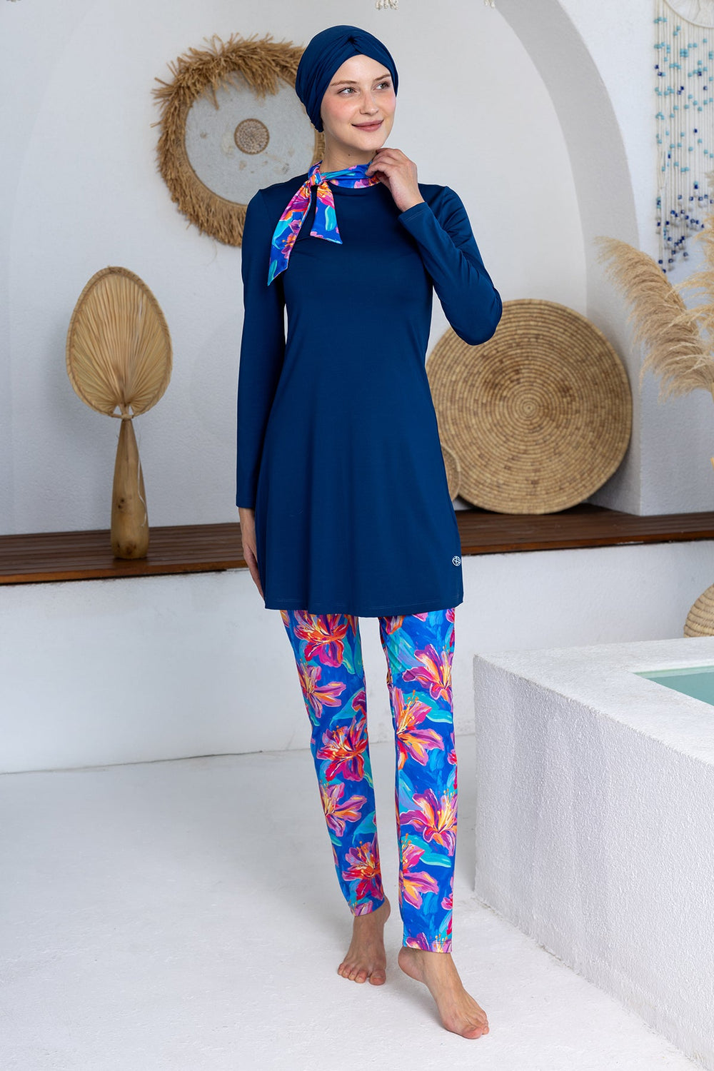 Maresiva Burkini Swimsuit-2107  Voile