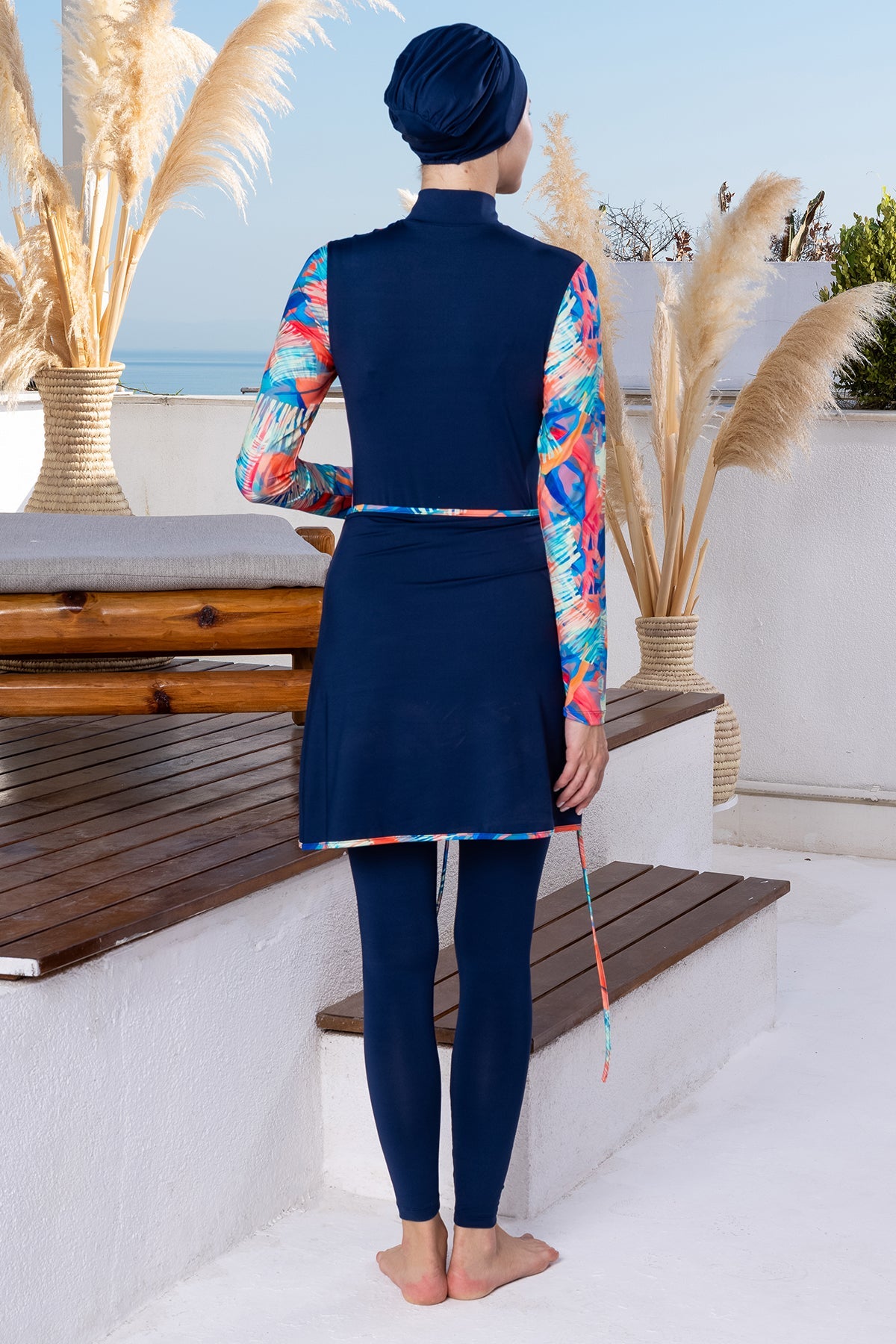 Maresiva Burkini Swimsuit-2110  Voile