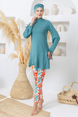 Maresiva Burkini Swimsuit-2113  Voile