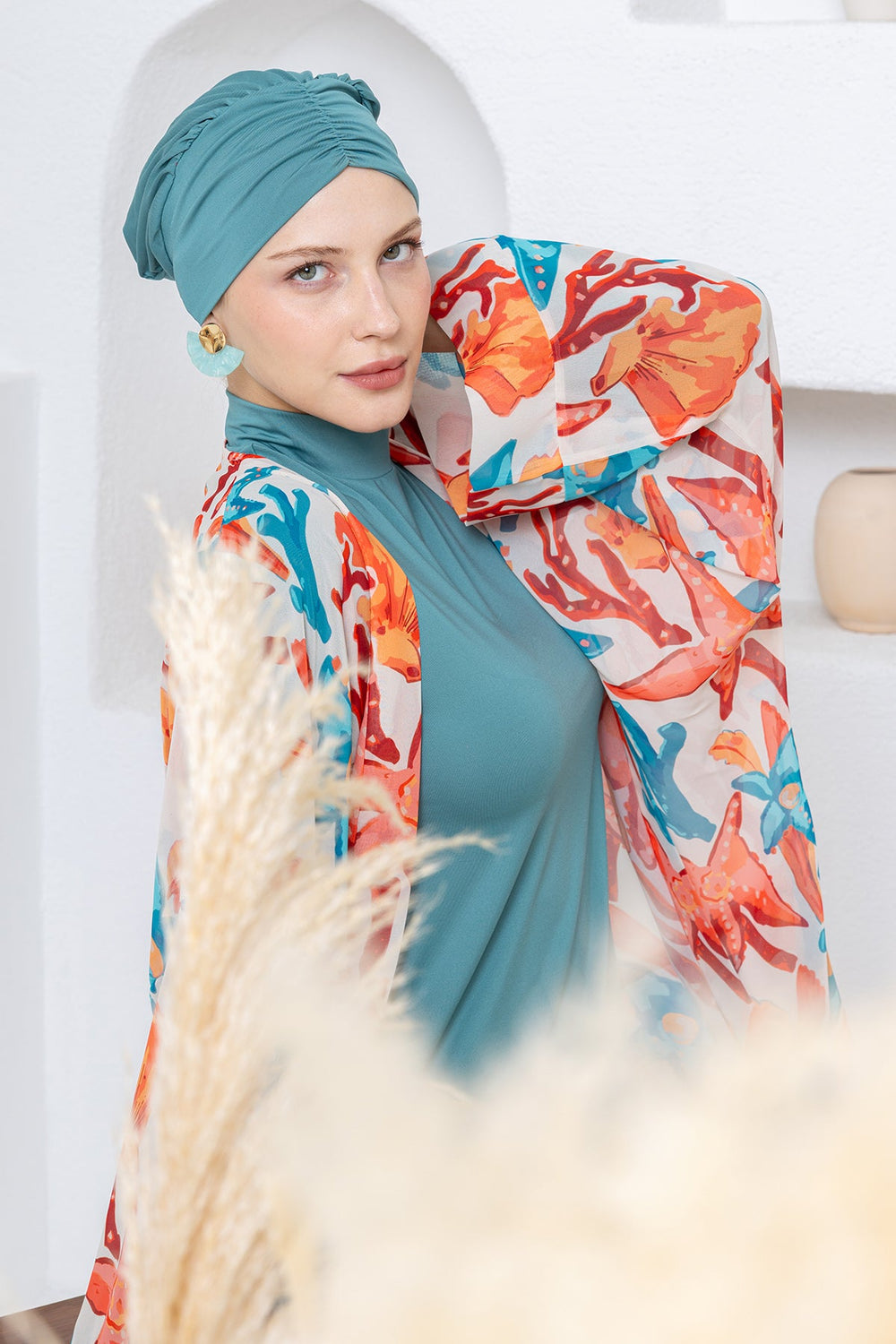Maresiva Burkini Swimsuit-2113  Voile