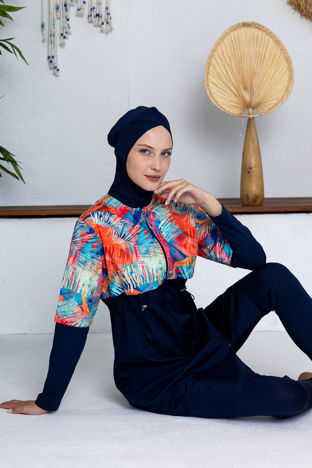 Maresiva Burkini Swimsuit-2402  Voile