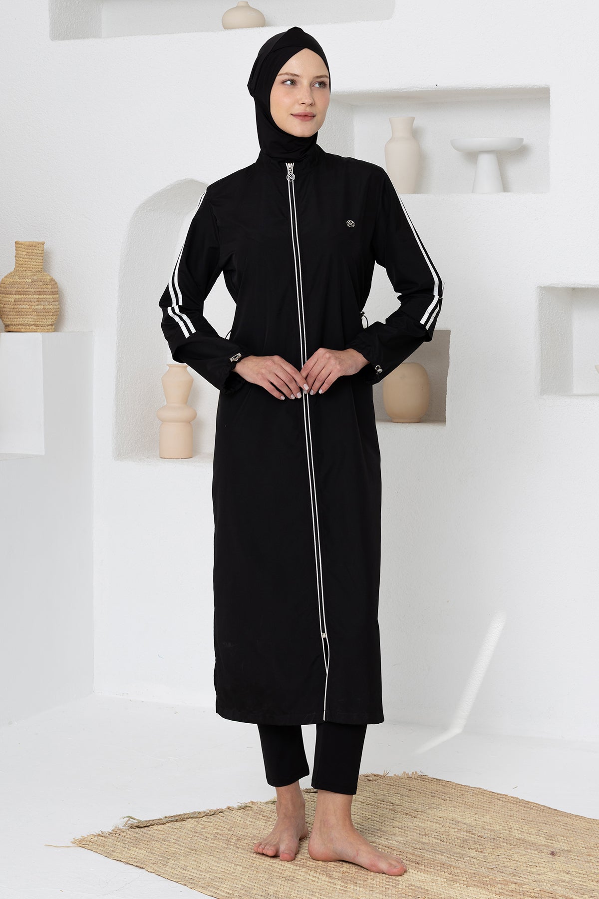 Maresiva Burkini Swimsuit-2406  Voile