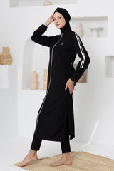 Maresiva Burkini Swimsuit-2406  Voile