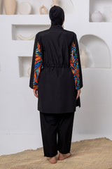 Maresiva Burkini Swimsuit-2802  Voile