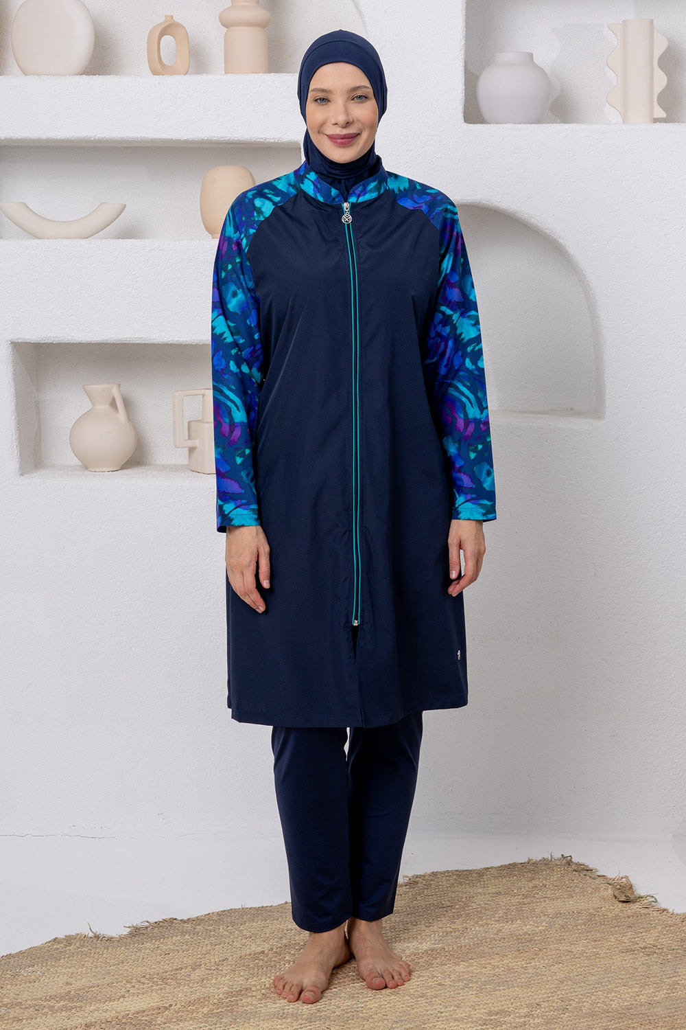 Maresiva Burkini Swimsuit-2803  Voile