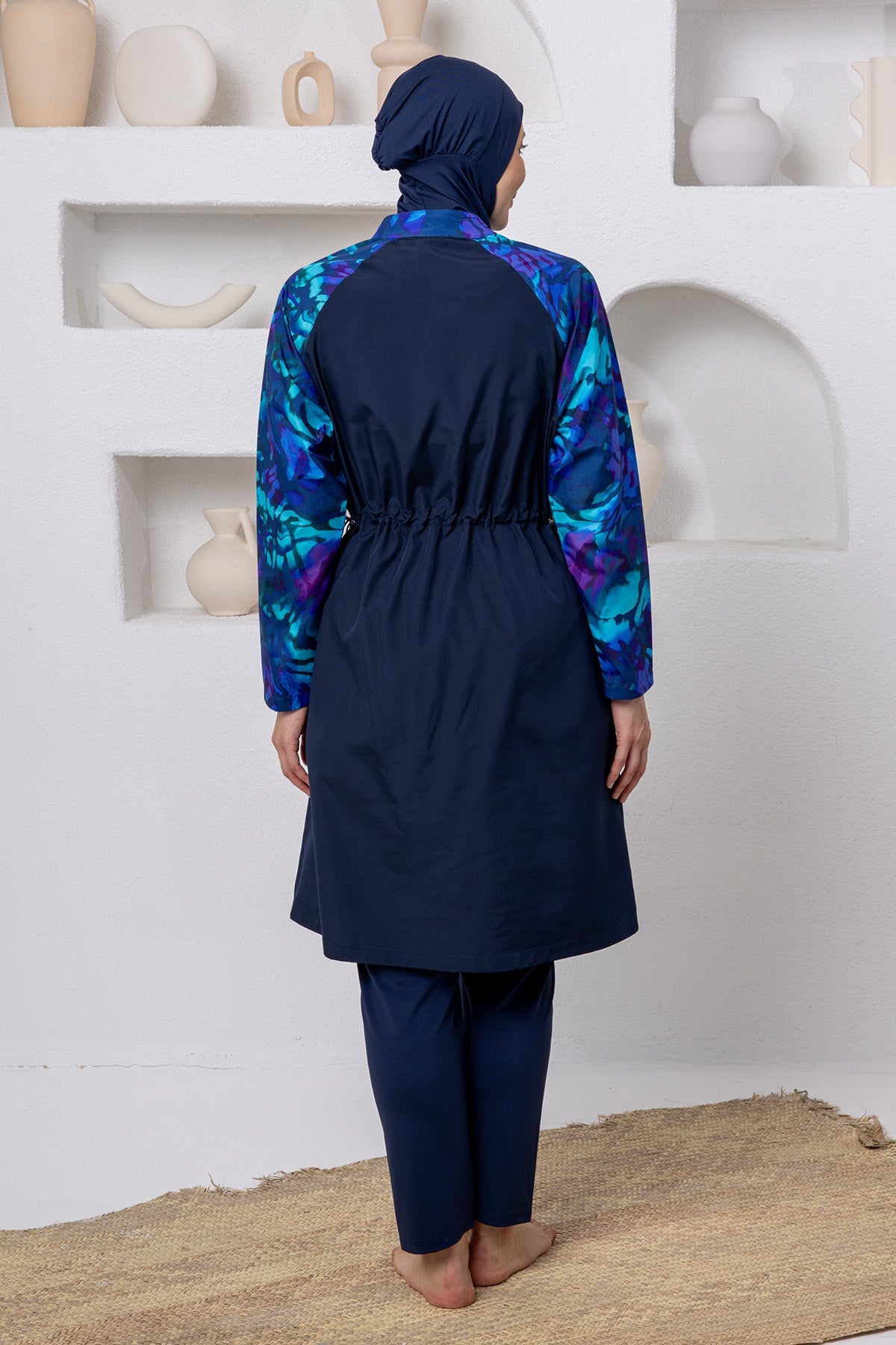 Maresiva Burkini Swimsuit-2803  Voile