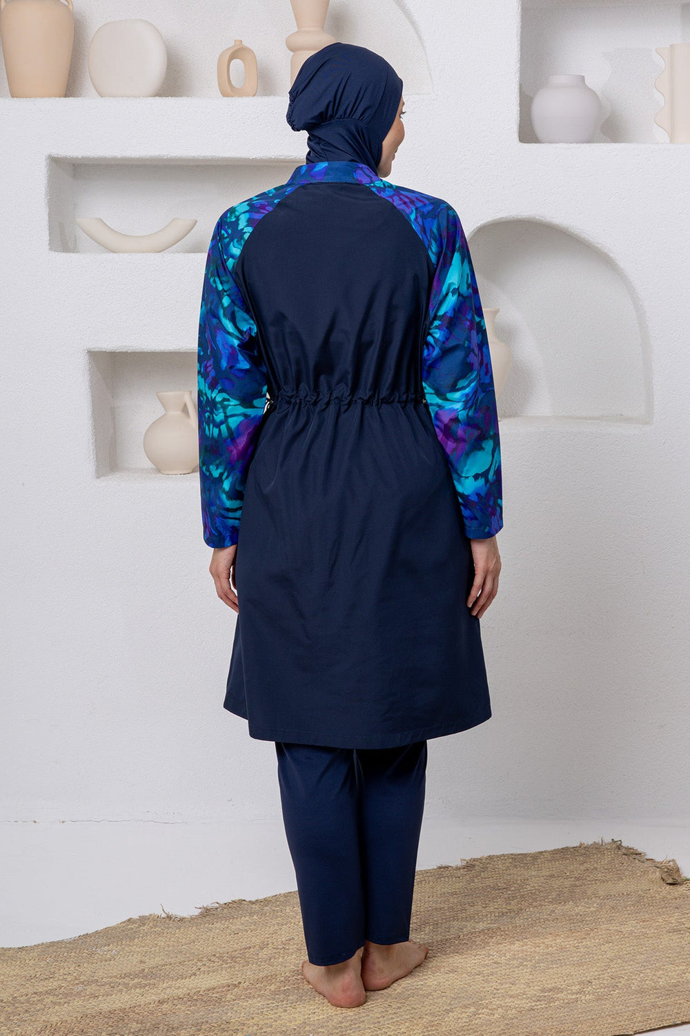 Maresiva Burkini Swimsuit-2803  Voile