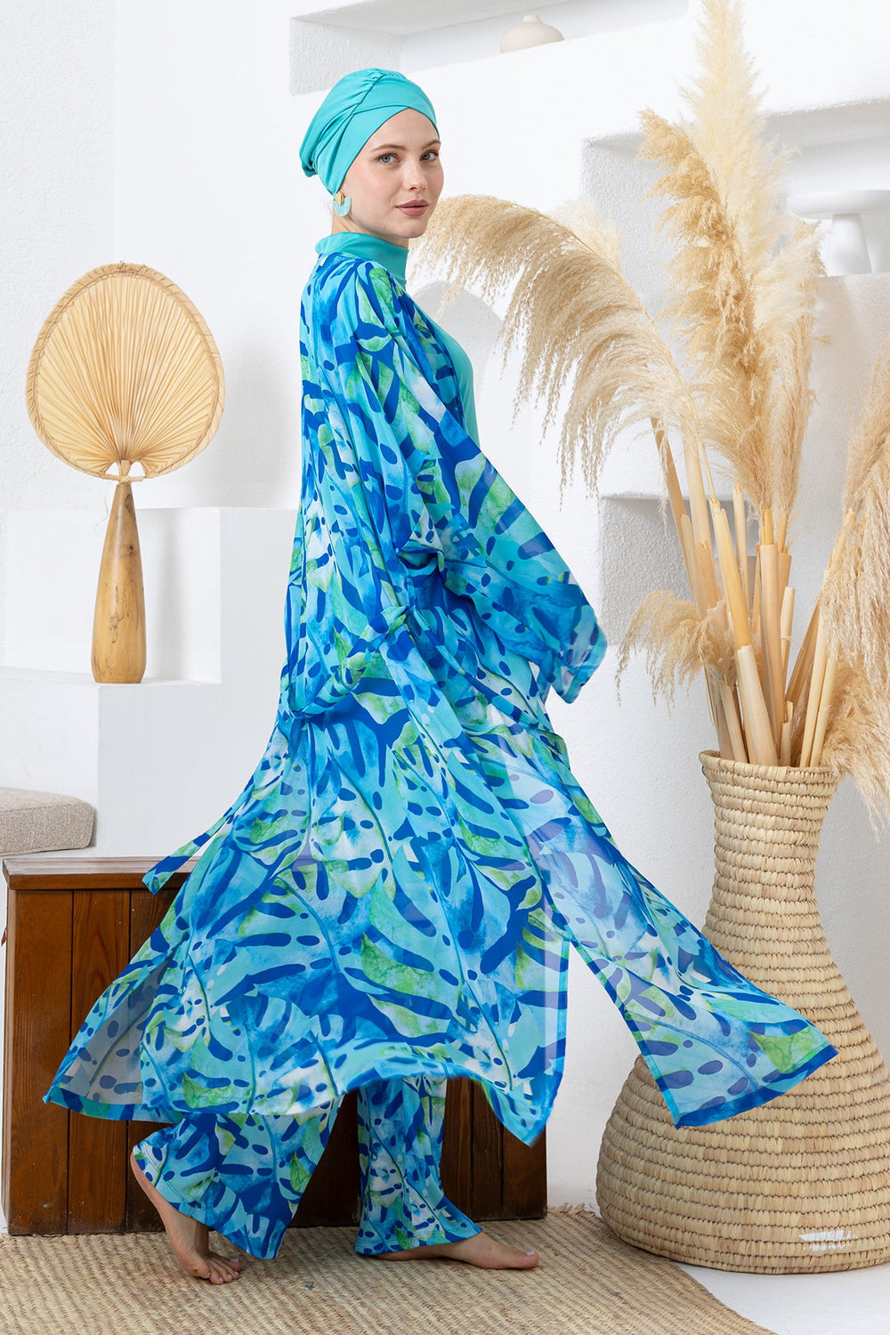 Rozamay Burkini Swimsuit-3116  Voile