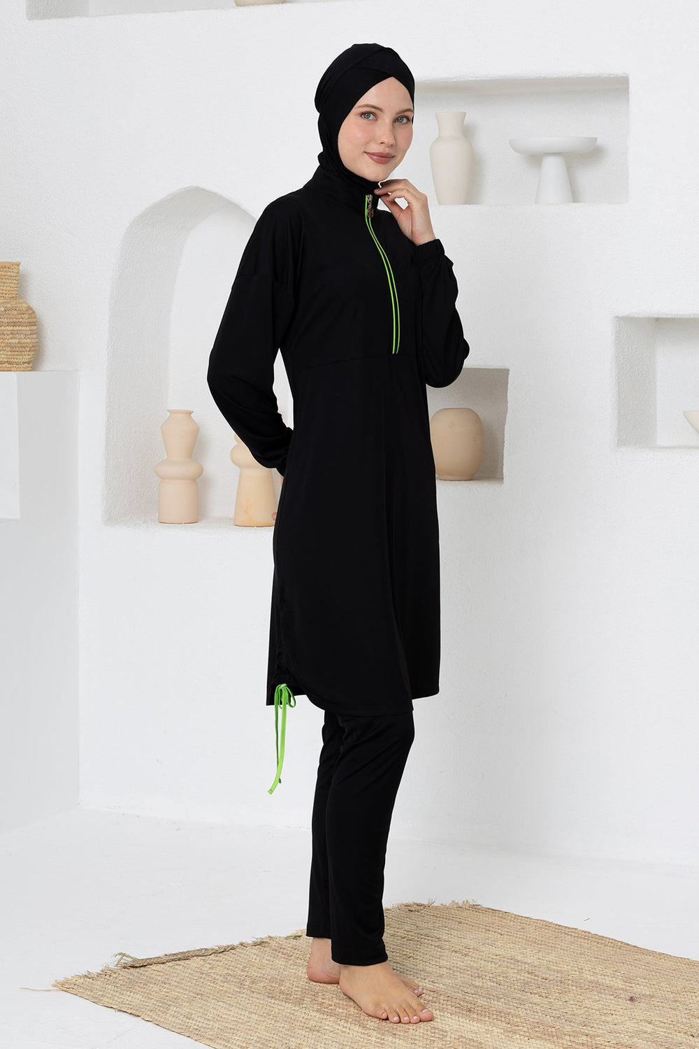 Rozamay Burkini Swimsuit-3120  Voile