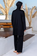 Rozamay Burkini Swimsuit-3122  Voile