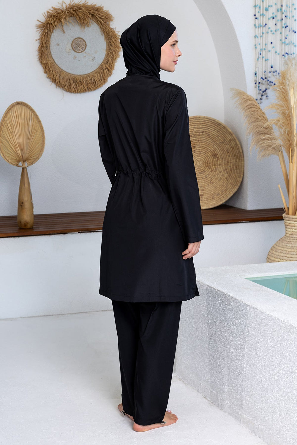 Rozamay Burkini Swimsuit-3501  Voile