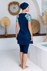 Rozamay Burkini Swimsuit-3603  Voile