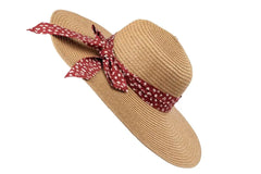 Summer Straw Hat -  Voile