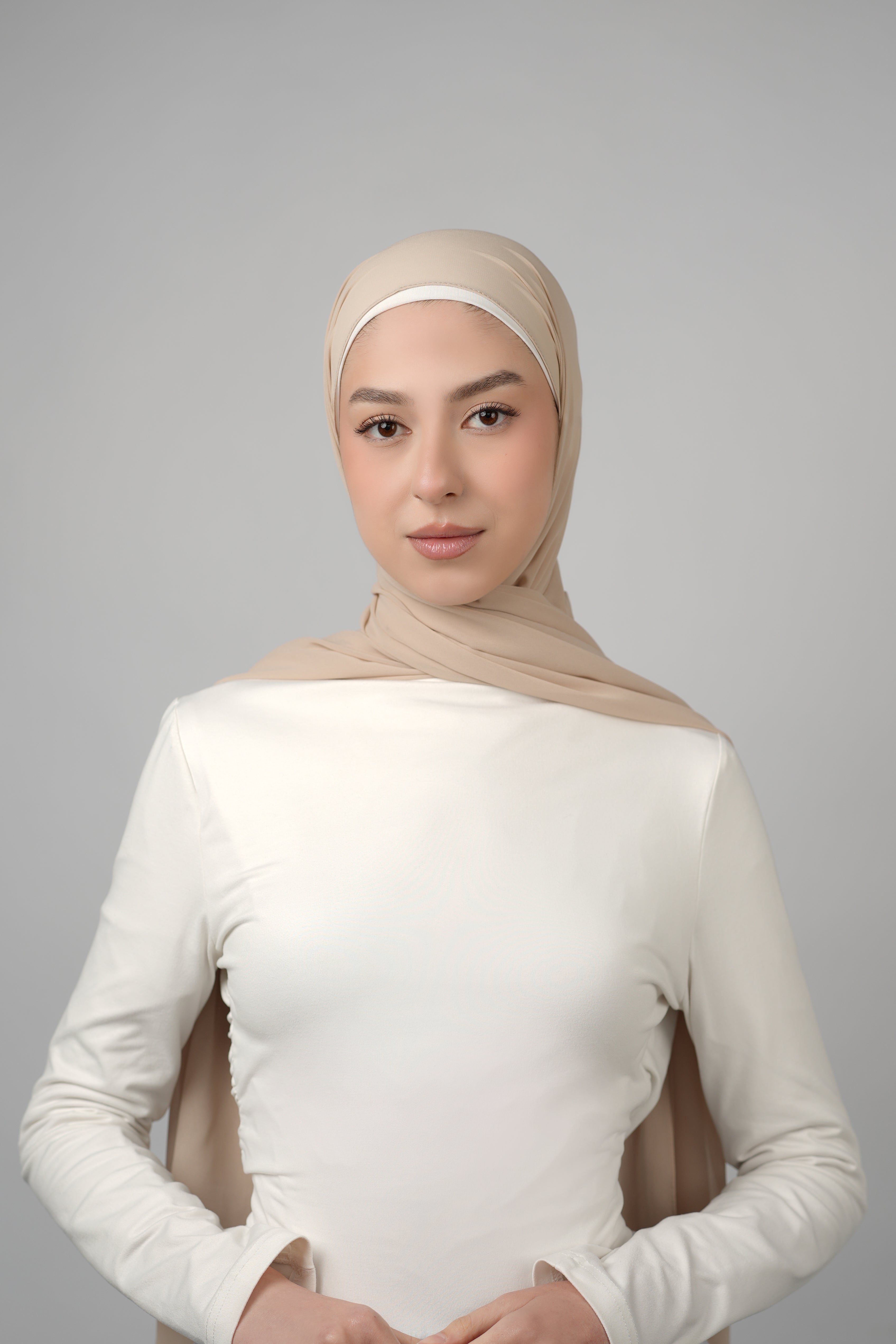 Basic Plain Chiffon Hijab  Voile