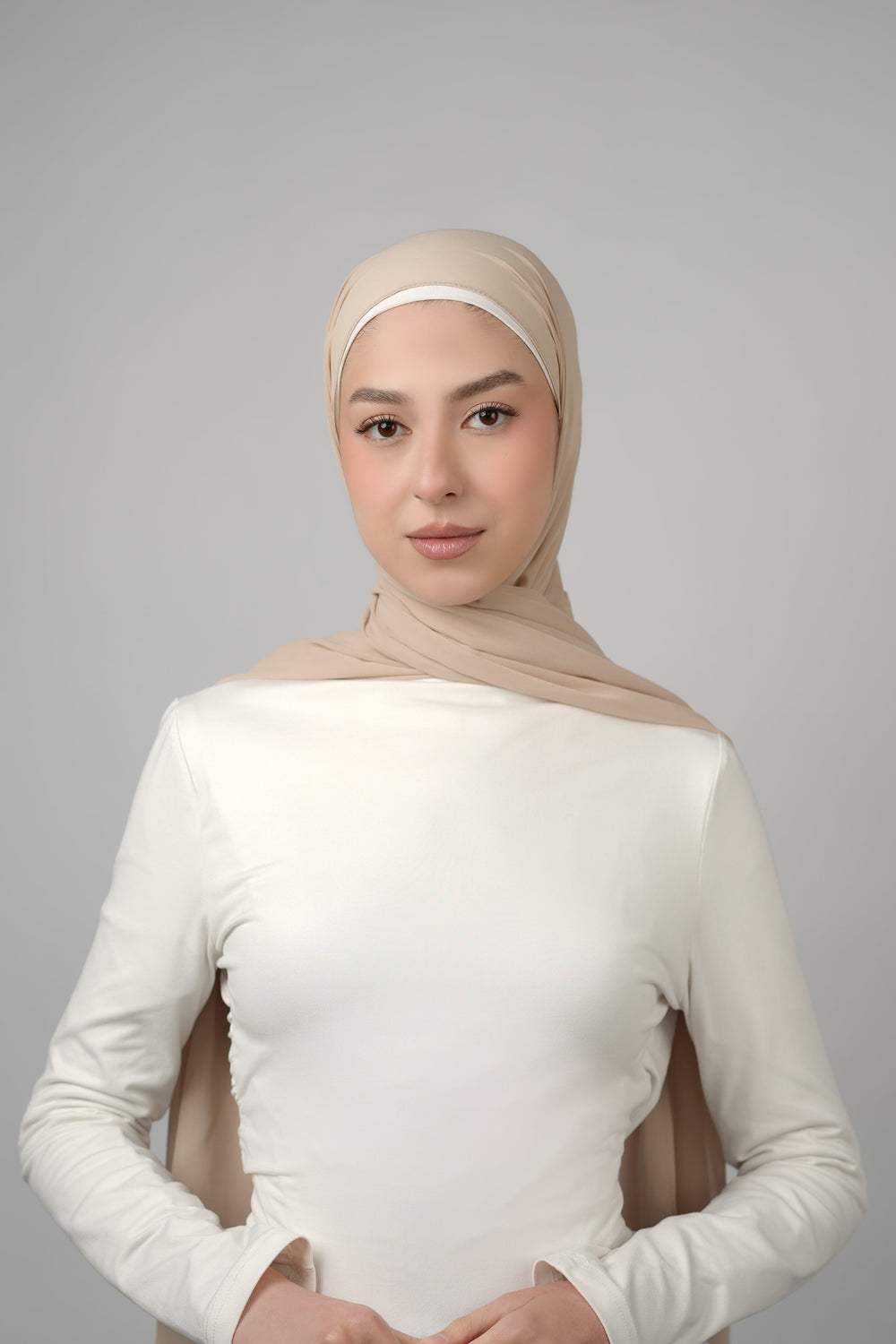 Basic Plain Chiffon Hijab  Voile