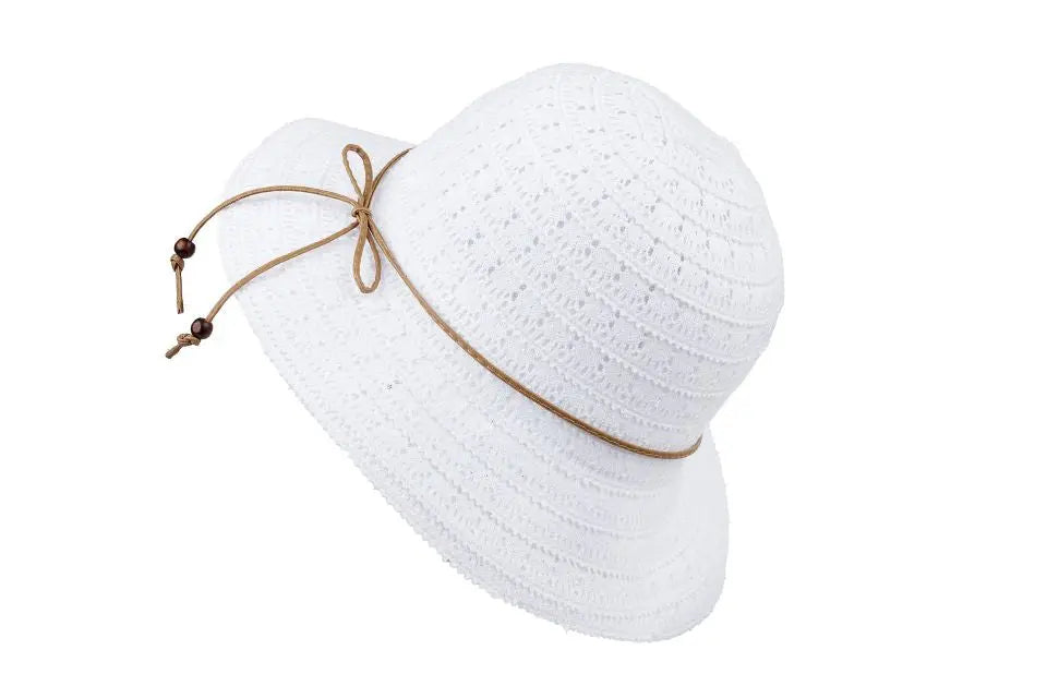 Summer Straw Hat -  Voile