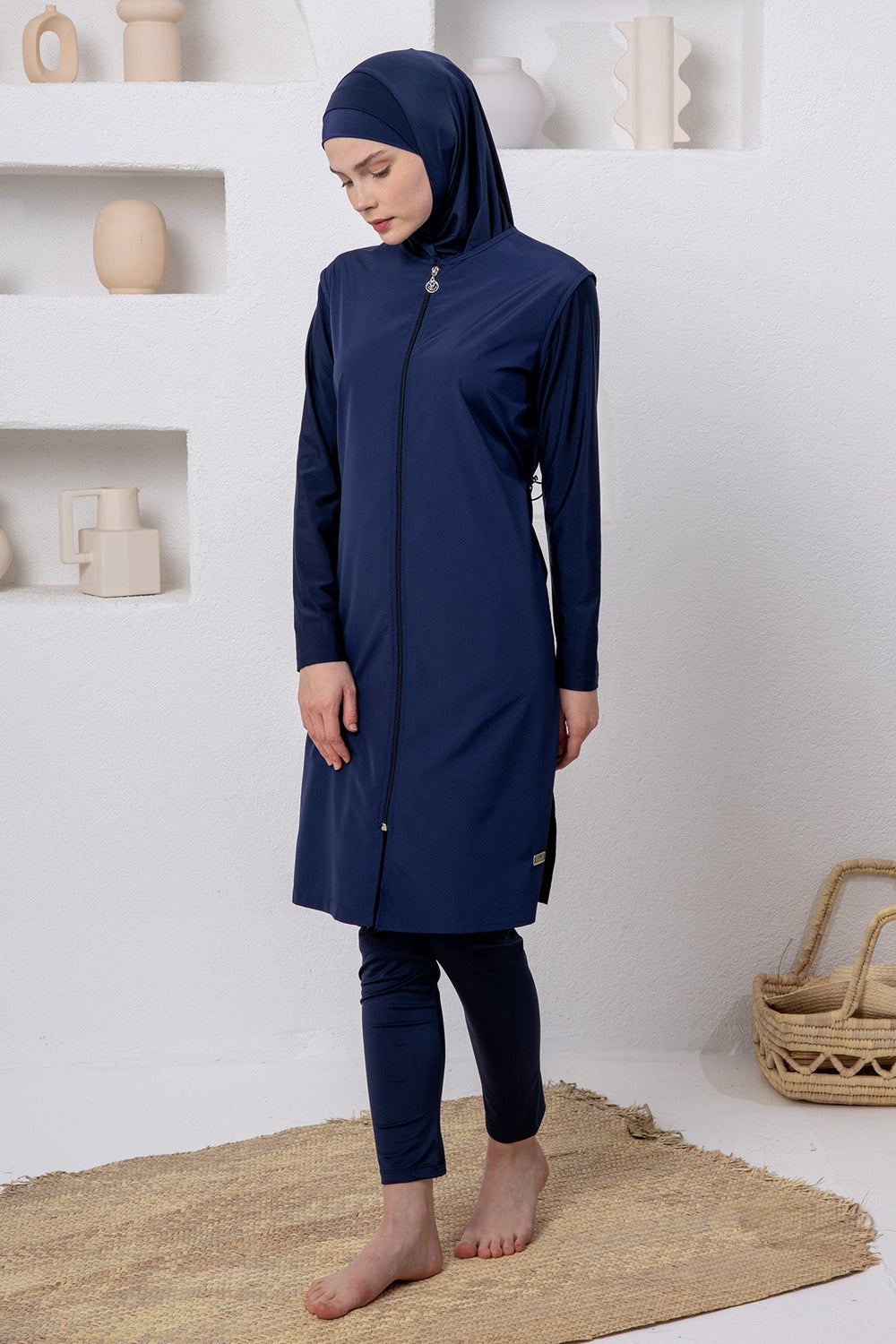 Adasea Burkini  Swimsuit-1302  Voile