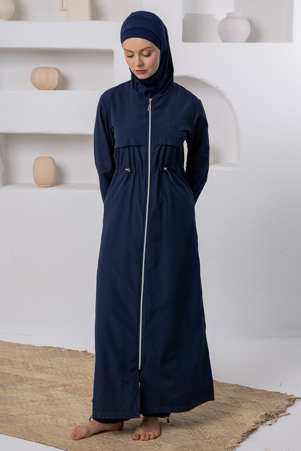 Adasea Burkini  Swimsuit-1505  Voile