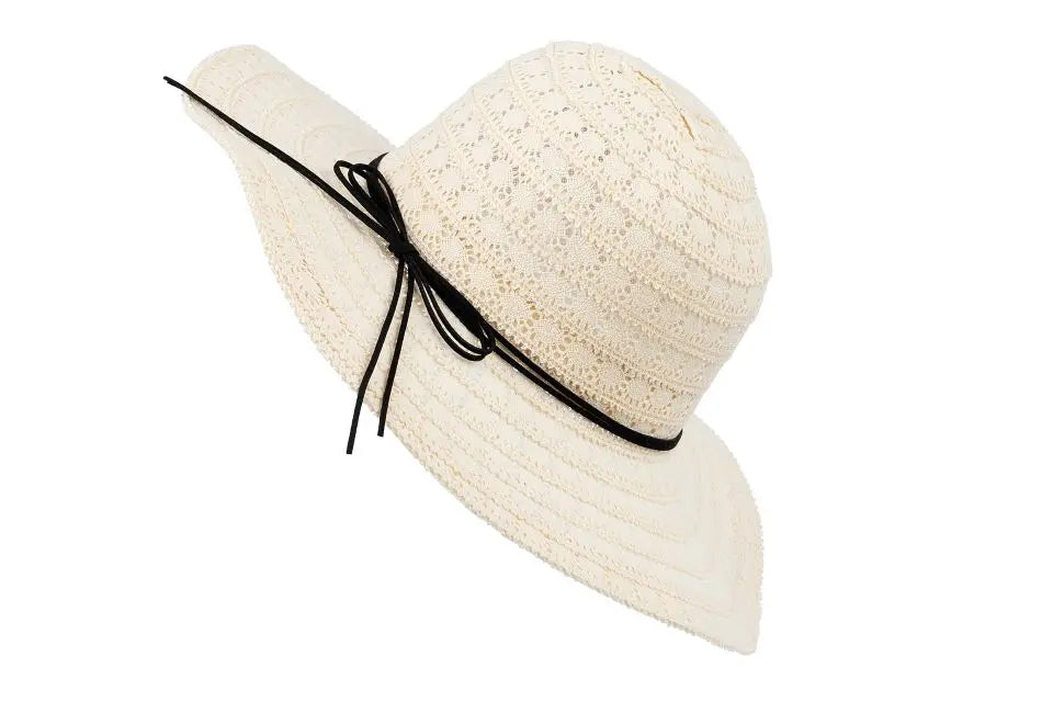 Summer Straw Hat -  Voile