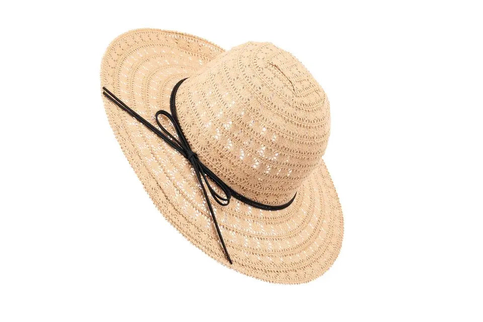 Summer Straw Hat -  Voile