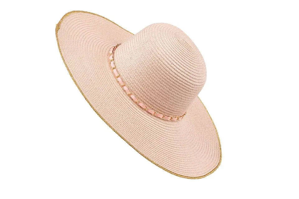 Summer Straw Hat -  Voile