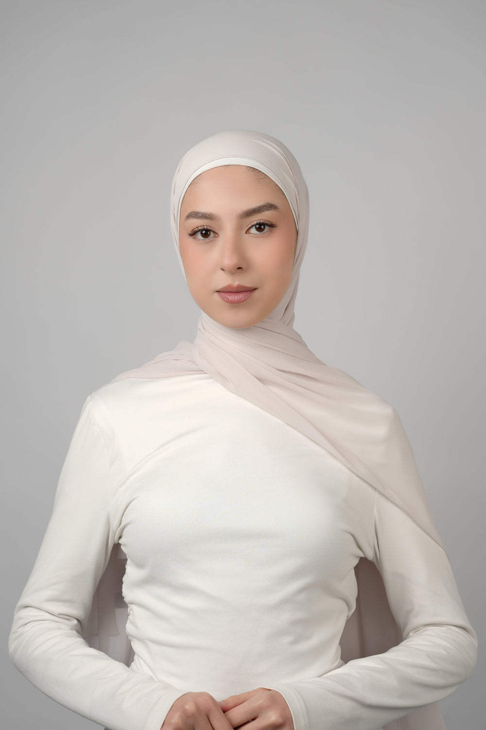 Basic Plain Chiffon Hijab  Voile