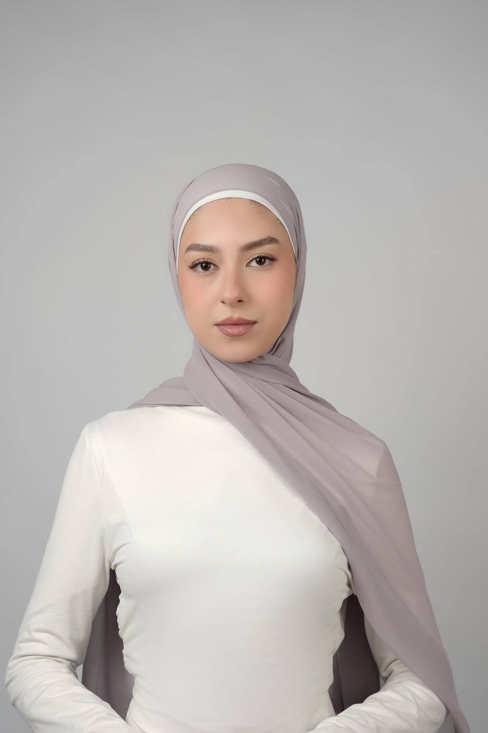 Basic Plain Chiffon Hijab  Voile