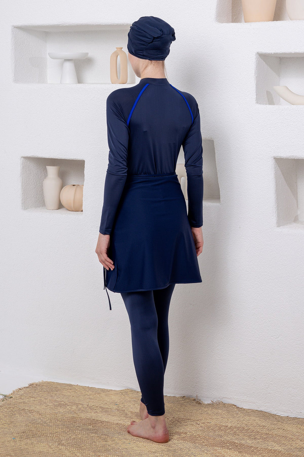 Adasea Burkini  Swimsuit-1113  Voile