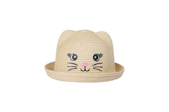 Kids Summer Straw Hat -  Voile