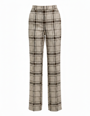 Zahra Plaid Trousers  Elora