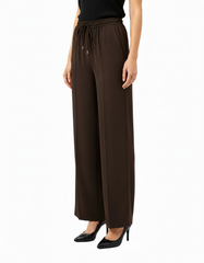 Tala Viscose Maxi Trousers – Belted  Elora
