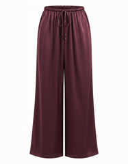 Tala Viscose Maxi Trousers – Belted  Elora