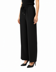 Tala Viscose Maxi Trousers – Belted  Elora