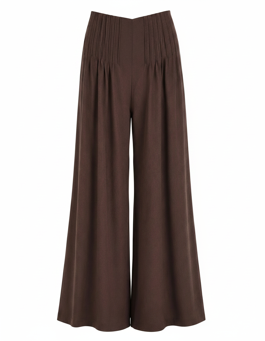 Yara Viscose Trousers – Relaxed Fit  Elora