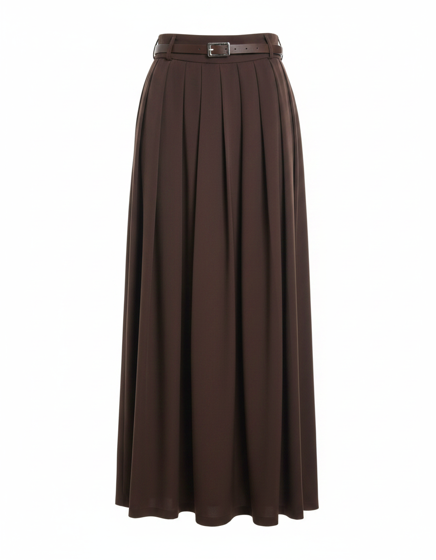 Rasha Everyday Maxi Skirt – Belted  Elora