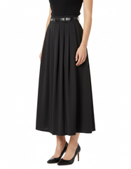 Rasha Everyday Maxi Skirt – Belted  Elora
