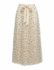 Hadeel Polka Dot Skirt – Elegant  Elora