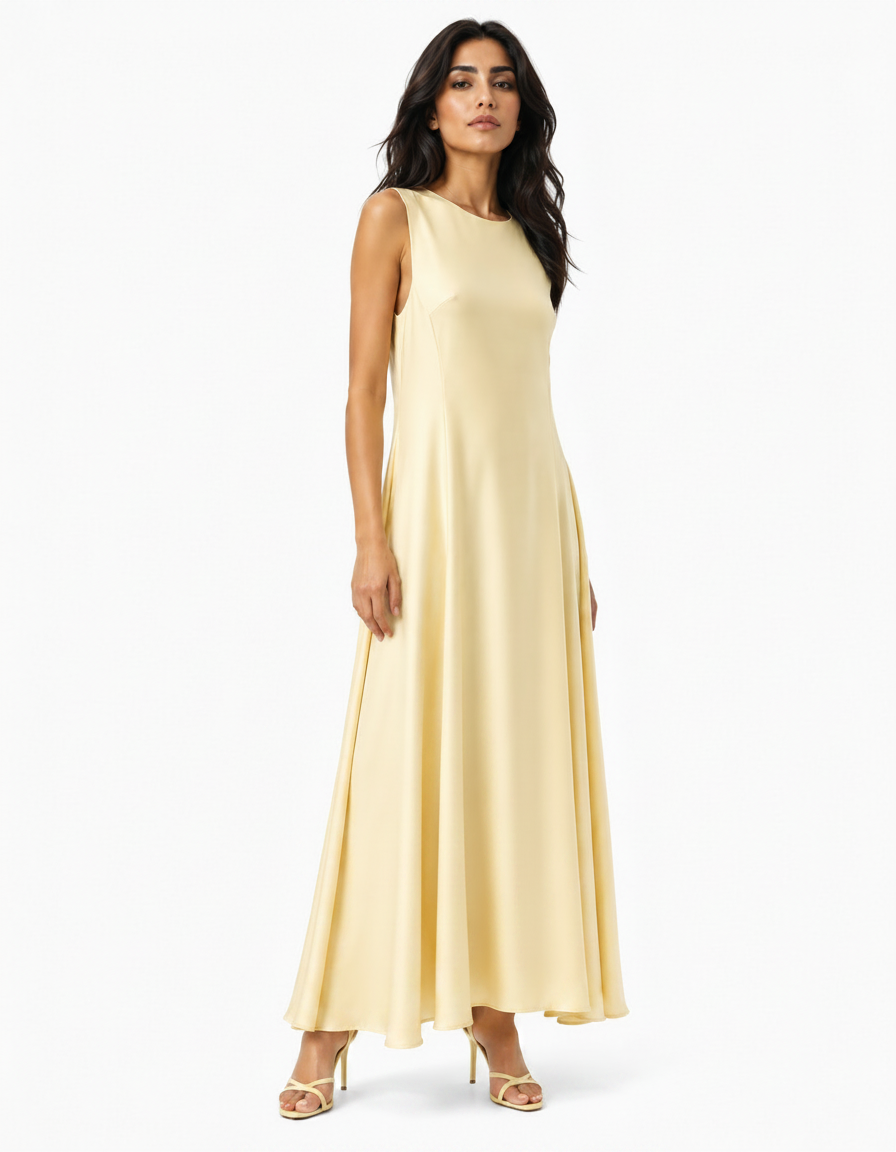 Lina Everyday Maxi Dress – Sleeveless  Elora