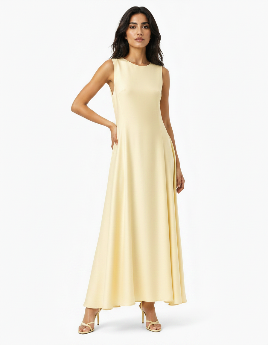 Lina Everyday Maxi Dress – Sleeveless  Elora