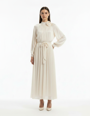 Dania Elegant Maxi Dress – Long Sleeve  Elora