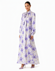 Reem Floral Maxi Dress – Long Sleeve  Elora