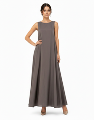 Arwa Viscose Maxi Dress – Sleeveless  Elora