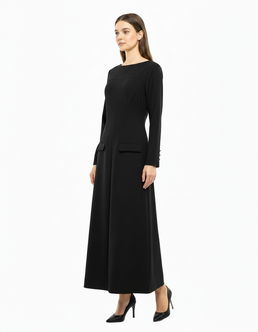 Bahia Everyday Maxi Dress – Boat Neck  Elora