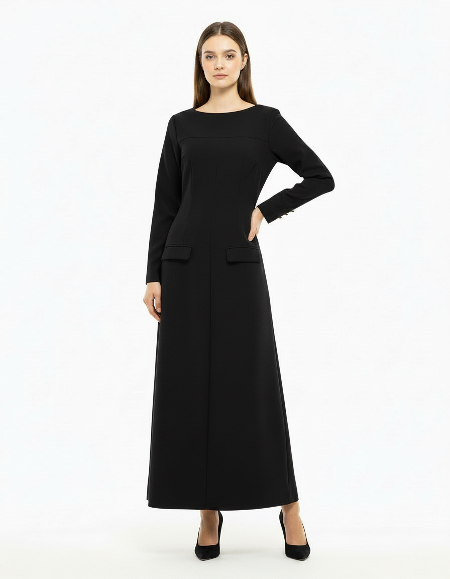 Bahia Everyday Maxi Dress – Boat Neck  Elora