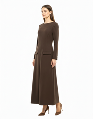 Bahia Everyday Maxi Dress – Boat Neck  Elora