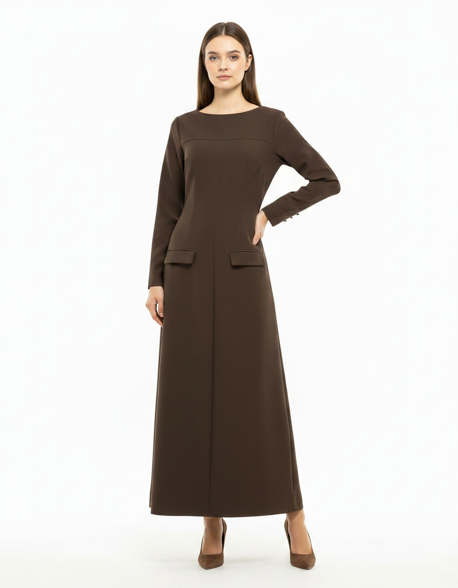Bahia Everyday Maxi Dress – Boat Neck  Elora