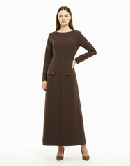 Bahia Everyday Maxi Dress – Boat Neck  Elora