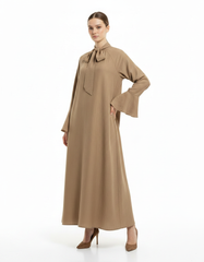 Buthaina Everyday Maxi Dress – Pull-On V-Neck  Elora